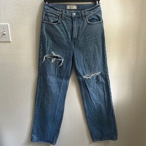 Abercrombie & Fitch Men's Classic Blue Jeans
